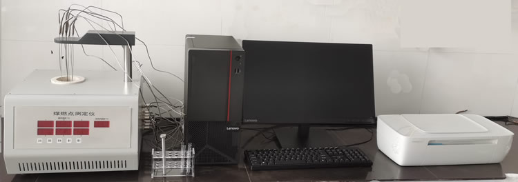 燃點測定儀現場照片